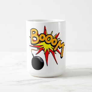 De Café ¡Booom! Taza divertida