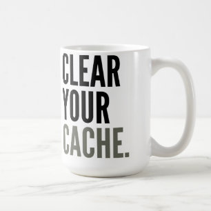 De Café Borra Tu Caché. Taza