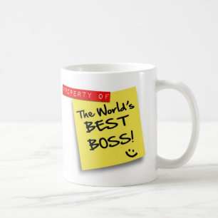De Café BOSS del MUNDO del poste MEJOR - taza
