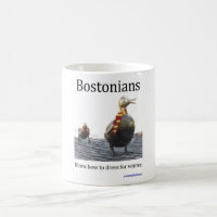 Bostonians sabe vestirse para la taza del invierno