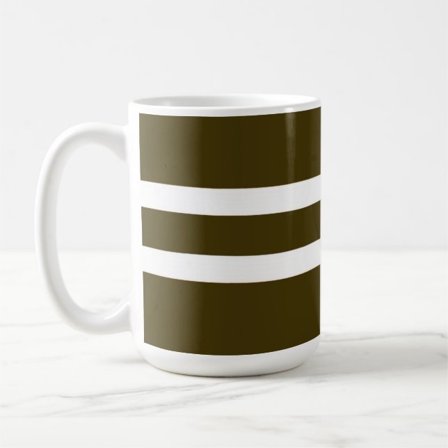De Café Brown rayó la taza (Izquierda)