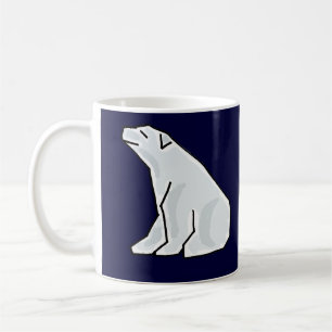 De Café BT taza enrrollada del oso polar