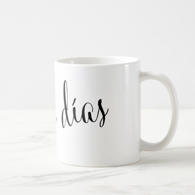 De Café buenos días Buenos días taza española (Derecha)