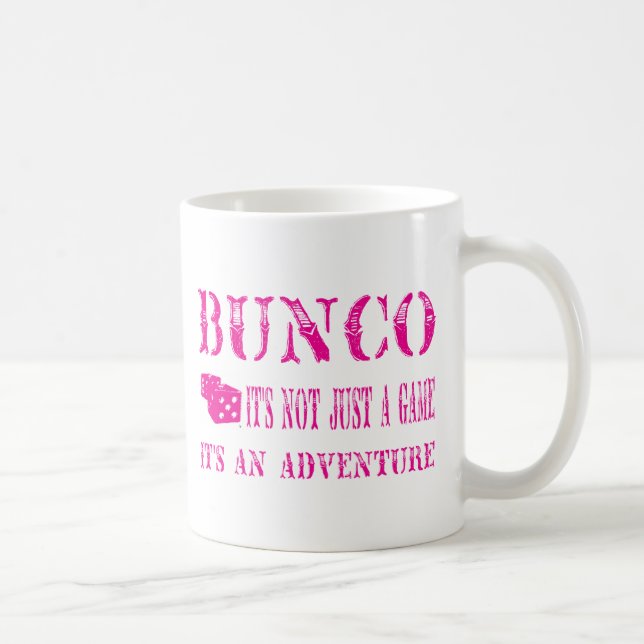 De Café bunco su no apenas una taza del rosa del juego (Derecha)