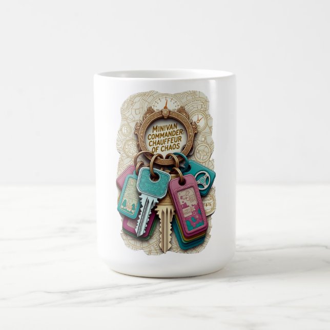 De Café Camiseta Minivan Commander, Taza Chauffeur of Chao (Centro)