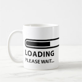 De Café Cargando por favor espere, progrese taza del juego