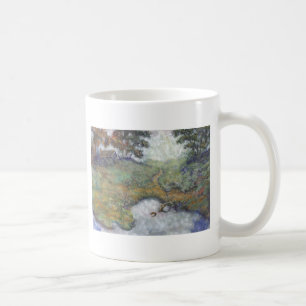 De Café Casa en la charca - taza