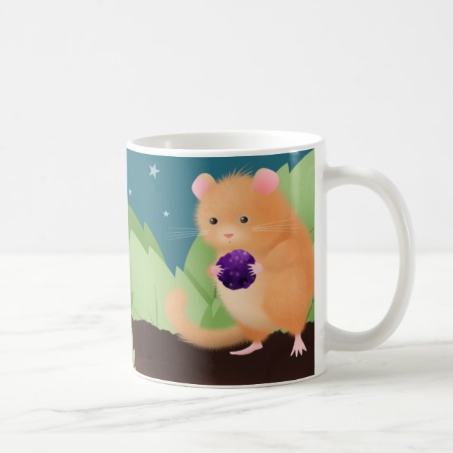 De Café Cena del Dormouse - taza (Derecha)