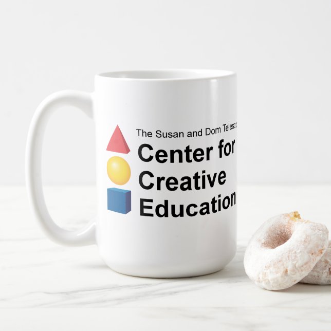 De Café Centro para la Educación Creativa Taza Térmica (Con donut)