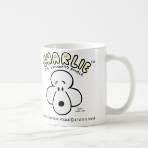 De Café Charlie la taza del caniche estándar