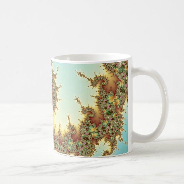 De Café Chino - taza del fractal (Derecha)
