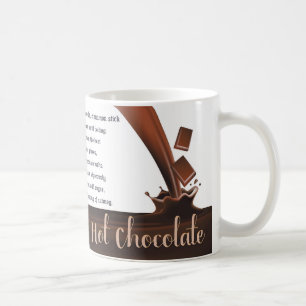 De Café Chocolate, chocolate caliente, taza del regalo del