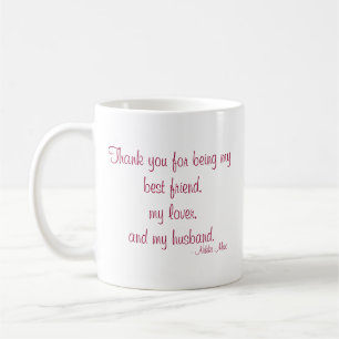 De Café Cita con la taza del "amor" del mensaje