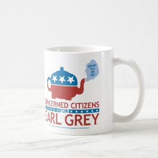 De Café Ciudadanos en cuestión para la taza del gris del