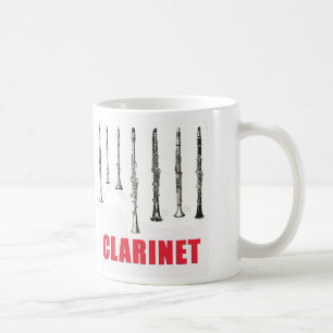 De Café Clarinets en la línea taza