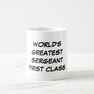 De Café "Clase más grande del mundo taza del sargento la