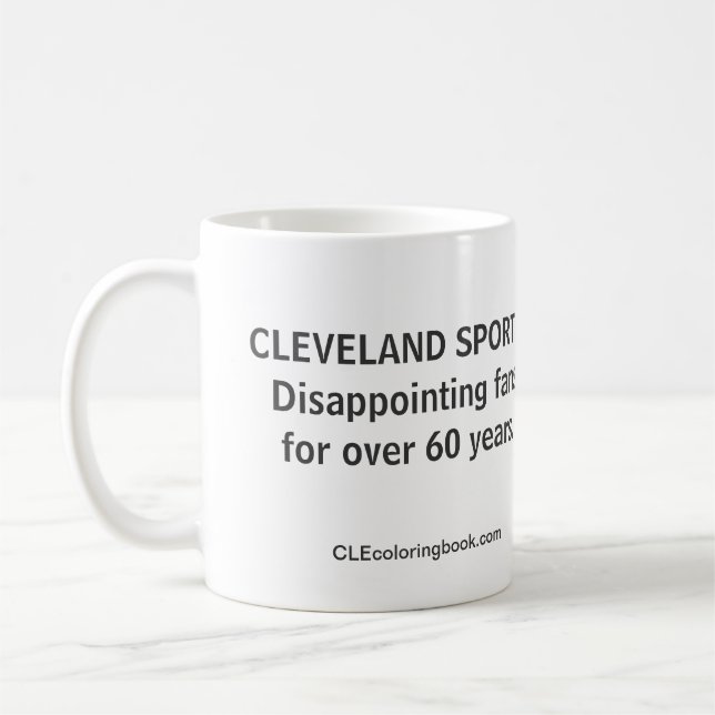 De Café Cleveland decepcionante se divierte la taza (Izquierda)