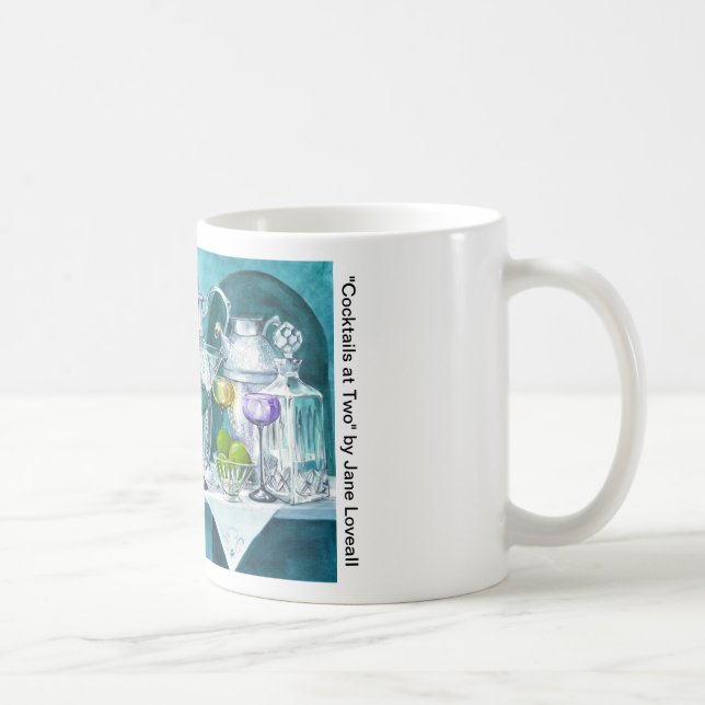 De Café Cócteles en la taza dos (Derecha)