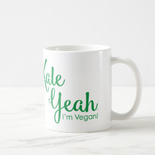 De Café Col rizada soy sí taza del vegano