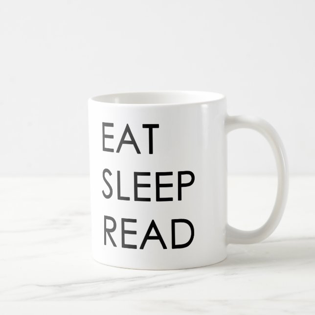 De Café Coma, duerma, lea la taza (Derecha)
