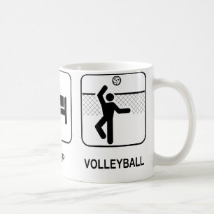 De Café Coma la taza del voleibol del sueño
