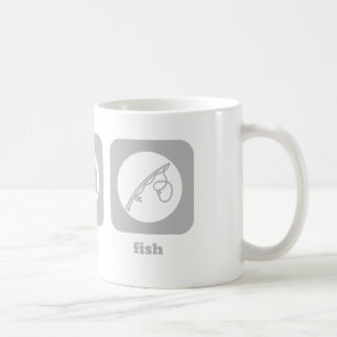 De Café Coma. Sueño. Pescados. Taza