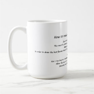 De Café "Cómo hacer la taza perfecta taza del té"