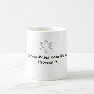 De Café ¿Cómo Moses hace su té? Taza