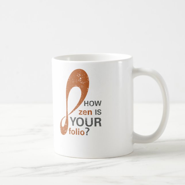 De Café ¿Cómo zen? Taza (Derecha)