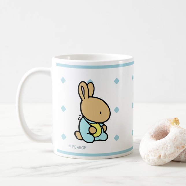 De Café Conejito dulce, taza clásica con el modelo del (Con donut)