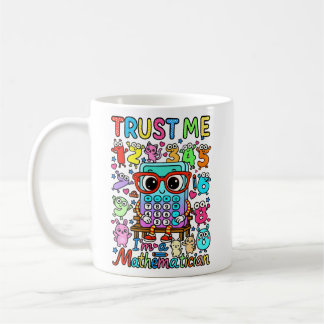 De Café Confía en mí, soy matemático Taza divertida