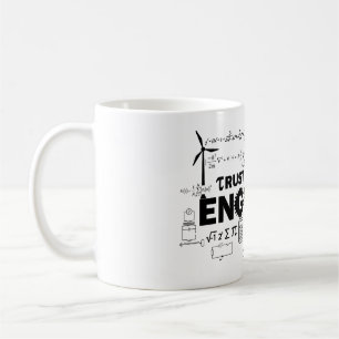 De Café Confíe en que yo es una taza del ingeniero