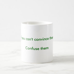 De Café Confúndalos taza