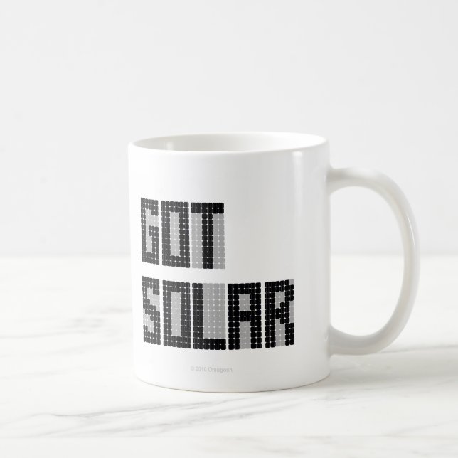 De Café Conseguido solar - taza (Derecha)