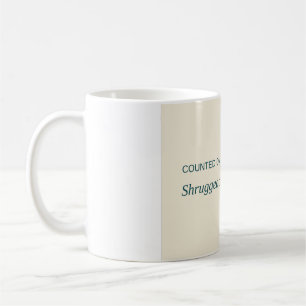 De Café Contado Con Mis Dedos. Encogido Al Ritmo Taza