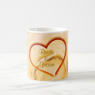 De Café Corazones que casan la taza del favor