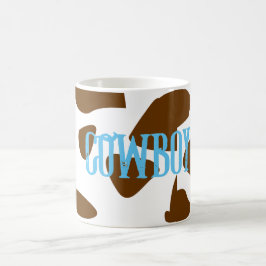 De Café Cowboy personalizada taza