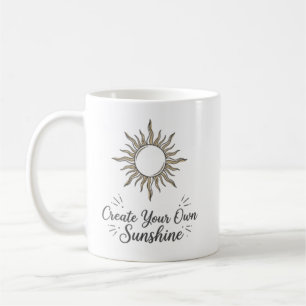 De Café Crea Tu Propio Sol Taza Boho Sol