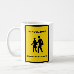 De Café Cuidado con la taza estudiantil
