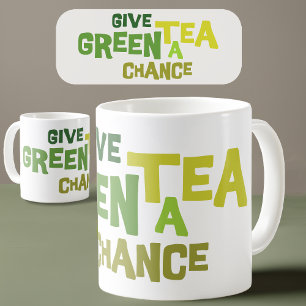 De Café Dale una Oportunidad al Té Verde Taza