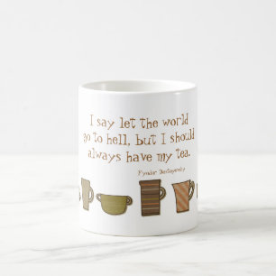 De Café Debo siempre tener mi taza del té
