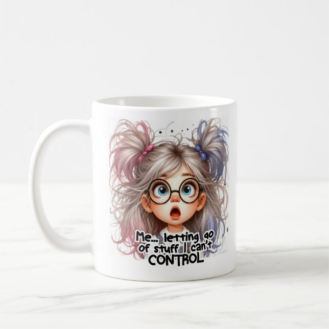 De Café Dejando ir cosas que no puedo controlar la taza (Izquierda)