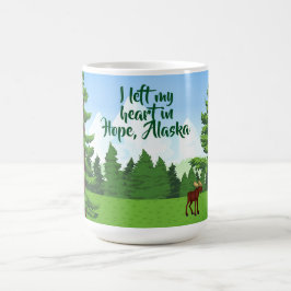 De Café Dejé mi corazón en la esperanza - 15 onzas. Taza