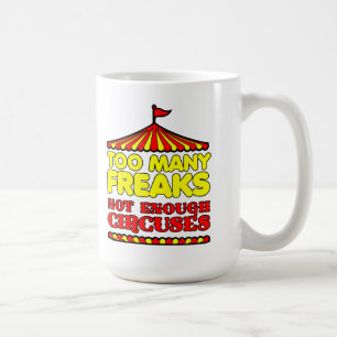 De Café Demasiados Raros Taza Divertida