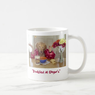 De Café Desayuno en la taza del jengibre