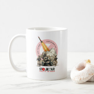 De Café Detener la Guerra   #11 Taza Clásica
