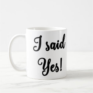 De Café ¡Dije sí! Taza