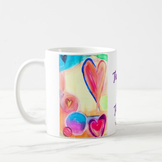 De Café Dios ve la taza del corazón (Izquierda)
