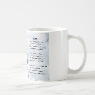 De Café Diseño del tren - taza del poema del hijo
