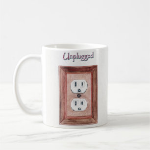 De Café Diseño desconectado en una taza